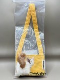 Starbucks 2025 Taiwan Summer Yellow Cat Tail Sleeve