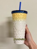 Starbucks 2025 Taiwan Summer Crystal Clear Dion 20oz SS Tumbler