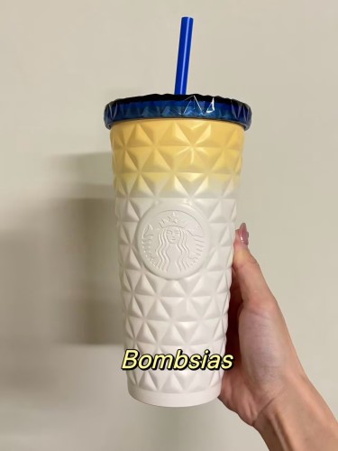 Starbucks 2025 Taiwan Summer Crystal Clear Dion 20oz SS Tumbler