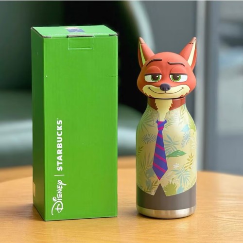 Starbucks x Disney 2025 China Zootopia Nick 15oz SS Tumbler