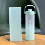 Starbucks 2025 China Summer Fresh Blue 24oz Plastic Tumbler