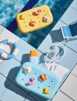 Starbucks 2025 China Summer swimming pool Blue or Yellow Mini Bag