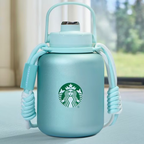Starbucks 2025 China Summer Fresh Blue Big Size 30oz SS Tumbler