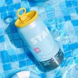 Starbucks 2025 China Summer Blue Bottle Shape 13oz SS Tumbler