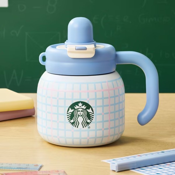 Starbucks 2025 China Back to School 2 drinking mouth 20oz SS Tumbler