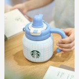 Starbucks 2025 China Back to School 2 drinking mouth 20oz SS Tumbler