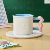 Starbucks 2025 China Back to School 11oz Mug with Coaster