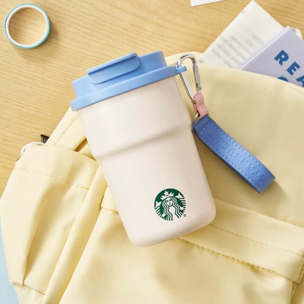 Starbucks 2025 China Back to School 2 drinking mouth 12oz SS Tumbler