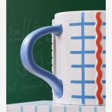 Starbucks 2025 China Back to School White and Blue 13oz Mug