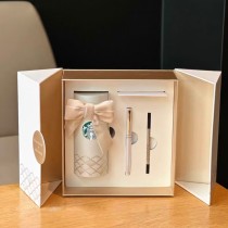 Starbucks 2025 China Anniversary Romantic Ocean Pen and SS Tumbler with Gift Box
