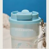 Starbucks 2025 China Anniversary Romantic Ocean Blue 12oz SS Tumbler