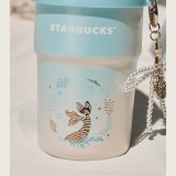 Starbucks 2025 China Anniversary Romantic Ocean Blue 12oz SS Tumbler