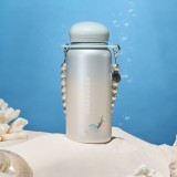 Starbucks 2025 China Anniversary Romantic Ocean Blue 14oz SS Tumbler with Keychain