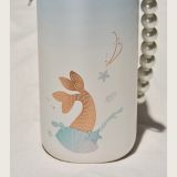 Starbucks 2025 China Anniversary Romantic Ocean Blue 14oz SS Tumbler with Keychain