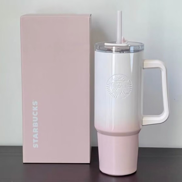 Starbucks 2025 China Sweet Pink 31oz SS Tumbler