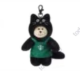 Starbucks 2025 Taiwan Halloween Black Cat Mini Bear Toy