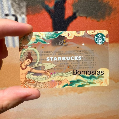 Starbucks 2025 China Dunhuang Apsaras Used Card