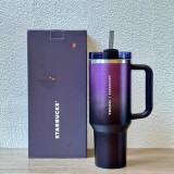 Starbucks x Stanley 2025 China Halloween Purple 40oz SS Tumbler