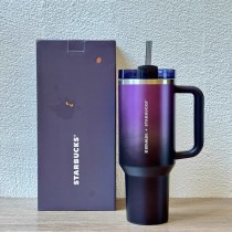 Starbucks x Stanley 2025 China Halloween Purple 40oz SS Tumbler