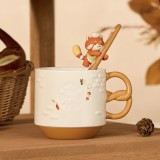 Starbucks 2025 China Bear Dessert House pretzel bread 13oz Mug
