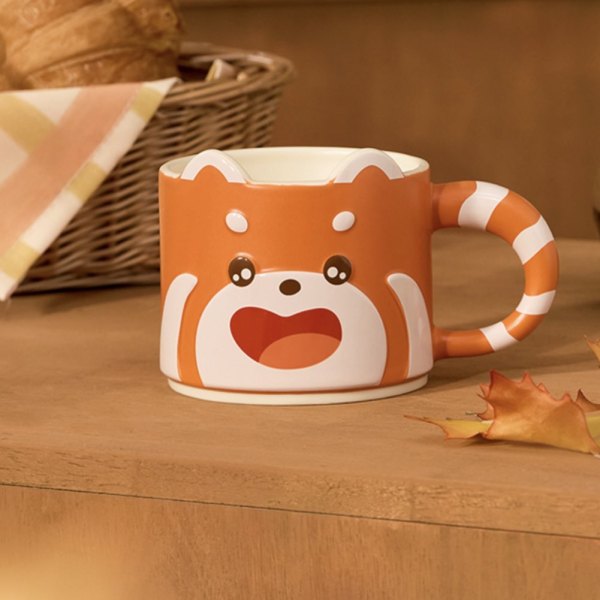 Starbucks 2025 China Dessert House Cute lesser panda 12oz Mug