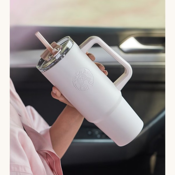Starbucks 2025 China Crystal Pink 31oz SS Tumbler