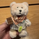 Starbucks 2025 China Chocolate Mini Bear Toy