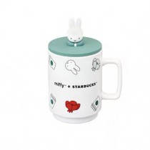 Starbucks x Miffy 2025 Green 12oz Mug with Lid