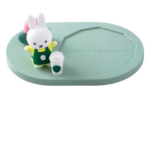 Starbucks x Miffy 2025 Green Coaster