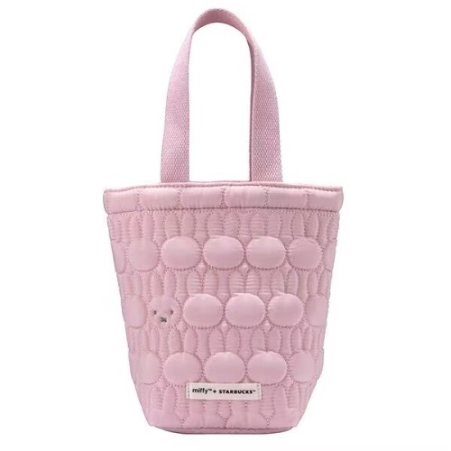 Starbucks x Miffy 2025 Pink Bag for Tumbler