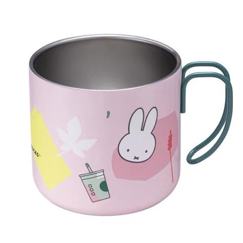 Starbucks x Miffy 2025 Pink 12oz SS Desktop Cup