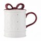 Starbucks 2025 China Warm Christmas White Bow 14oz Mug