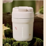 Starbucks 2025 China Autumn Field Bird Pink 11oz SS Tumbler with Sleeve