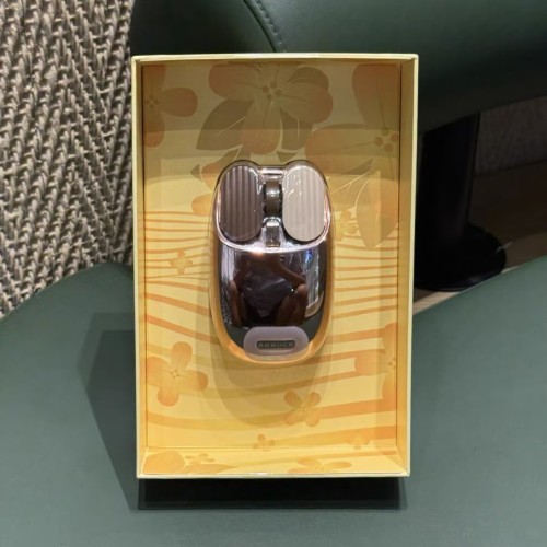 Starbucks 2025 China Lofree Bluetooth potato chips gold mouse