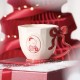 Starbucks 2025 China Christmas Cute Bear Bow Handle 10oz Mug