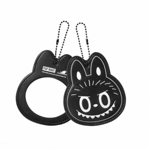 pop mart labubu monster 10th anniversay mirror keychain