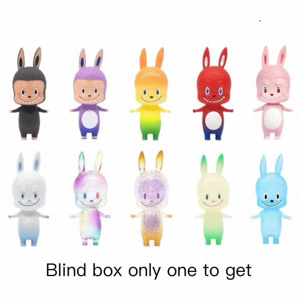 pop mart labubu monster 10th anniversay blind box mini display toy(random to get one)