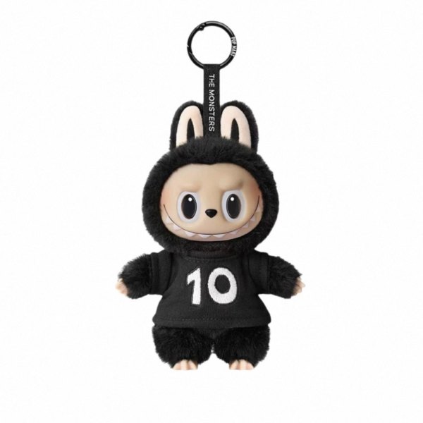 pop mart labubu monster 10th anniversay black with gift box