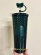 Starbucks 2025 Taiwan Christmas Green Bow 24oz Studded Tumbler