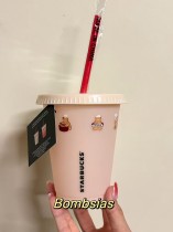 Starbucks 2025 Taiwan Christmas gingerbread man Cold Change 16oz Plastic Tumbler