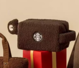Starbucks 2025 Taiwan Christmas Brown Hand Bag