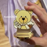 Starbucks 2025 Taiwan Cute Bear metal Stamp set of 3 pieces