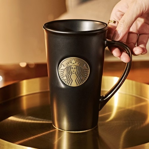 Starbucks 2025 China Black Siren Logo 16oz Mug