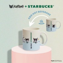 Starbucks x Kuromi 2025 HK Warm Color Changed Mug