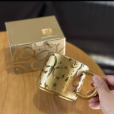 Starbucks 2025 China Holiday Gold 12oz Mug