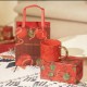 Starbucks 2025 China Holiday Red 12oz Mug