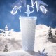 Starbucks 2025 China Christmas Snowlit Wonderland Ice Blue Dion 24oz SS Tumbler