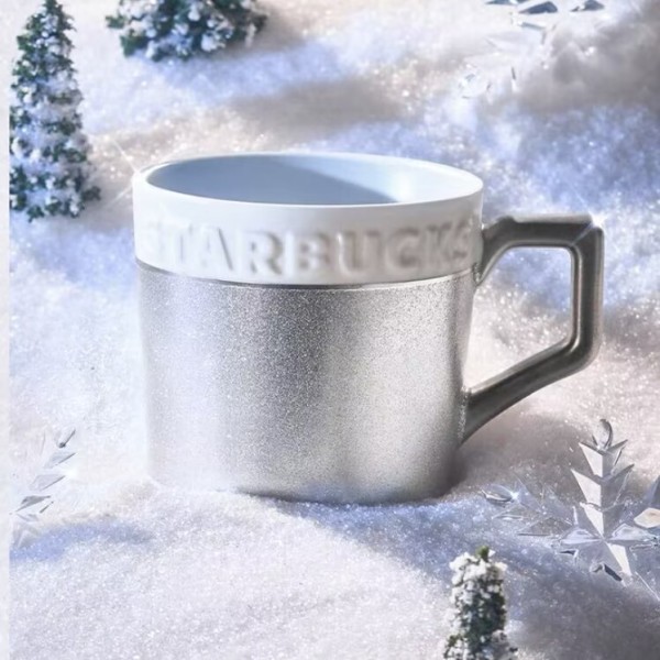 Starbucks 2025 China Christmas Snowlit Wonderland 14oz Mug