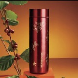 Starbucks 2026 China Year of Horse Coffee Flower Red 17oz Titanium Tumbler
