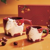 Starbucks 2026 China Year of Horse Red Mug Set